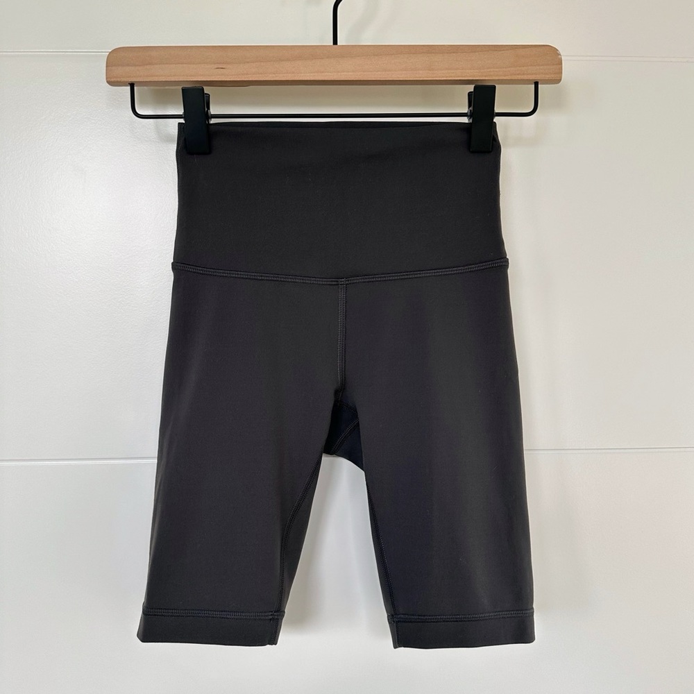Lululemon Wunder Train High-Rise Short 8” Graphite Grey Size 2